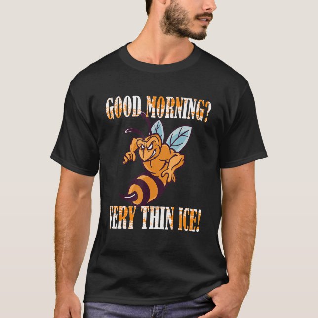 Camiseta Guten Morgen Belo gelo Morgenmuffel Beeke (Frente)
