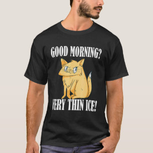 Camiseta Guten Morgen Very Thin Ice Cream Morning Group Cat