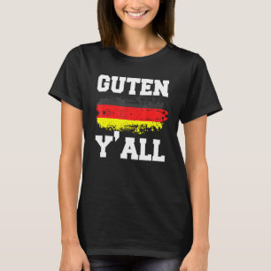 Camiseta Guten Tag Yall German Hello Alemanha Bom Dia Sauda