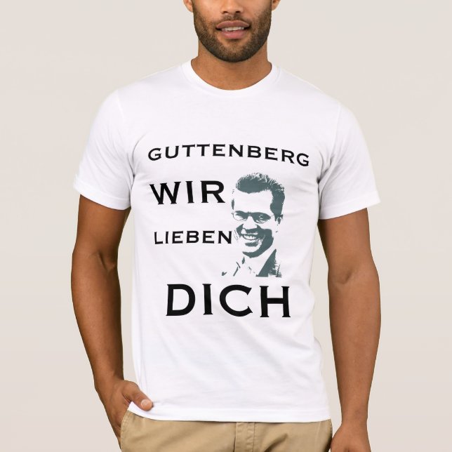 CAMISETA GUTTENBERG NOS AMORES VOS (Frente)