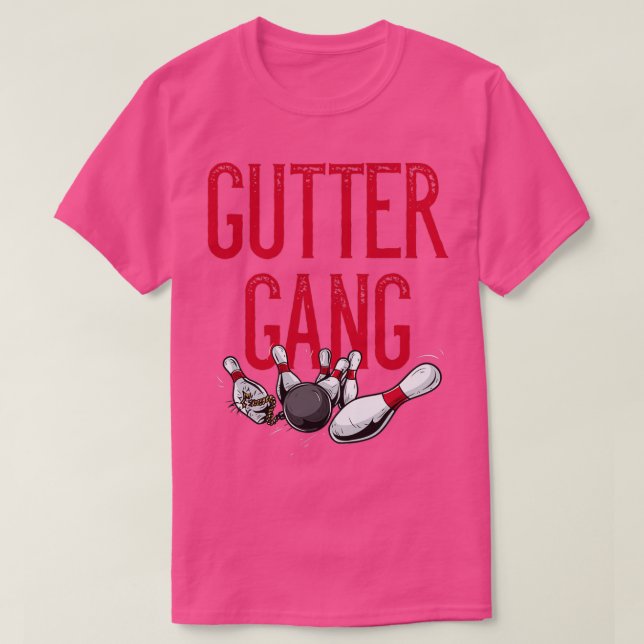 Camiseta Gutter Gang Família Engraçada Ou Nome Da Equipe Da (Frente do Design)