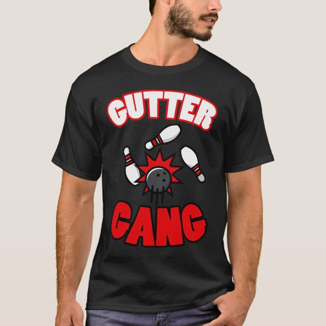Camiseta Gutter Gang gráfico Legal Presente para Jogadores (Frente)