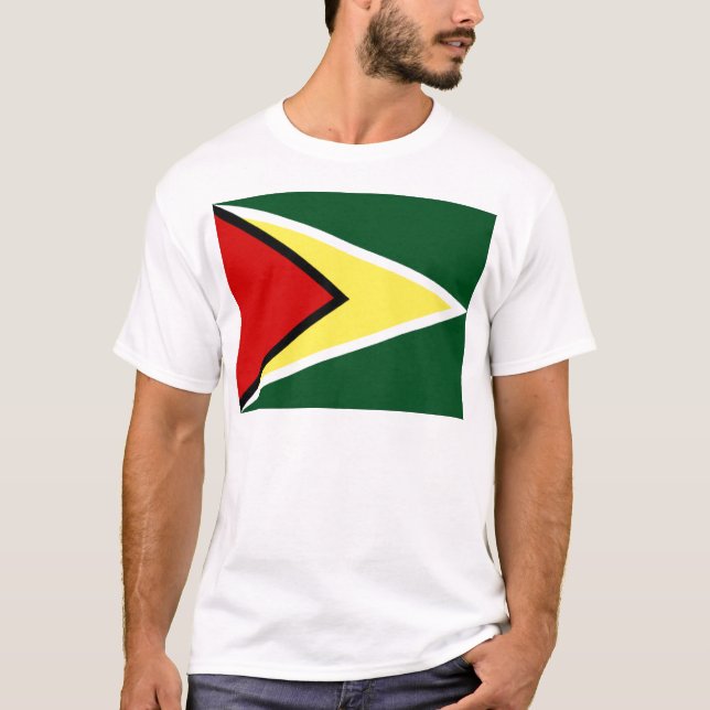 Camiseta Guyana mens t-shirts (Frente)