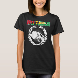Camiseta Guyana Ping Pong - Supo da Equipe de Tênis de Mesa