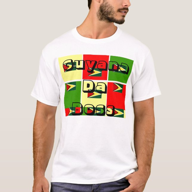 Camiseta Guyana t-shirts-da-chefe (Frente)