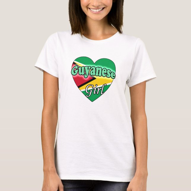 Camiseta Guyanese Girl (Frente)