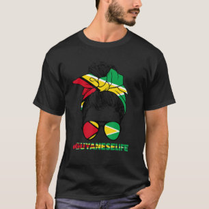 Camiseta Guyaneselife Guiana Bandeira do Guiana
