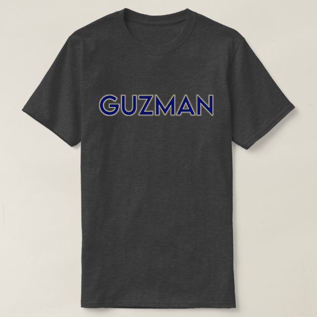 Camiseta GUZMAN 02 - masculino (Frente do Design)