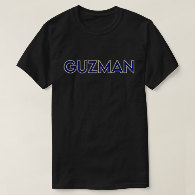 Camiseta GUZMAN 02 - T-Shirt masculina (Frente do Design)