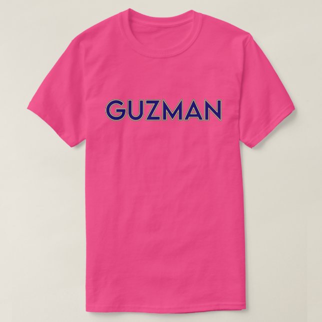 Camiseta GUZMAN 02 - T-Shirt masculina (Frente do Design)
