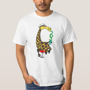 Camiseta Guzzling Giraffe