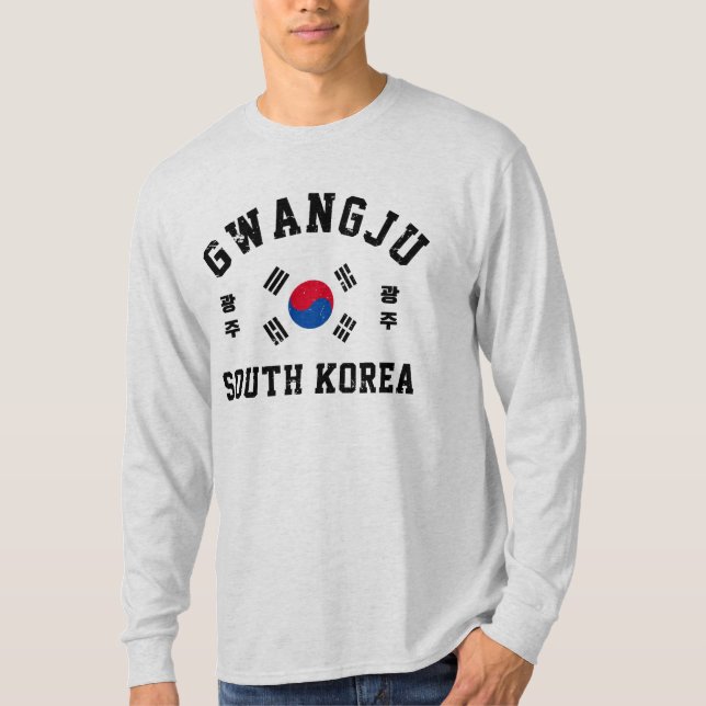 Camiseta Gwangju Coreia do Sul  (Frente)