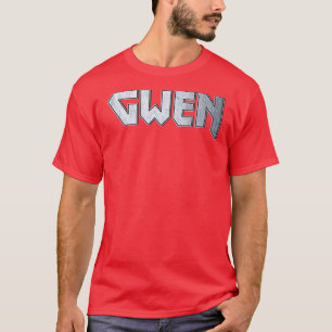 Camiseta Gwen de metais pesados
