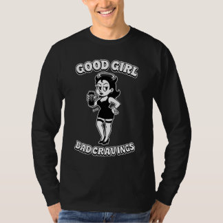Camiseta Gwosts "Good Girl Bad Cravings Long Sleeve