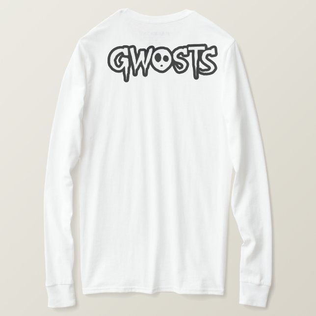 Camiseta Gwosts Long Sleeve (Verso do Design)