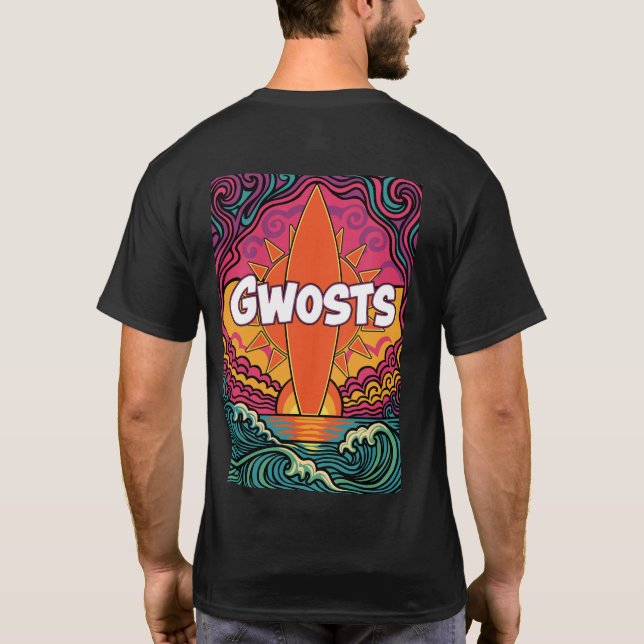 Camiseta Gwosts Psicodélico  (Verso)