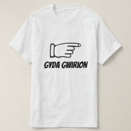 Camiseta gyda gwirion | com estúpido em galês