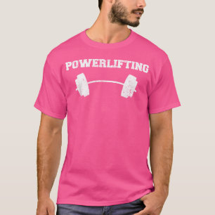 Camiseta Gym Barbell Sports, elevador de peso
