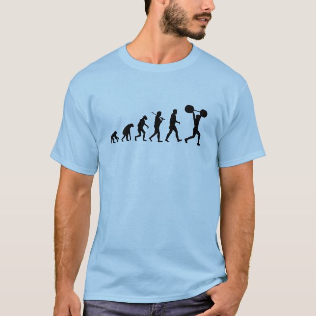 Camiseta Gym da evolução (Frente)