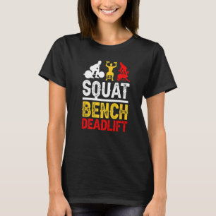 Camiseta Gym De Elo De Elo De Encaixe De Banco De Banco De 