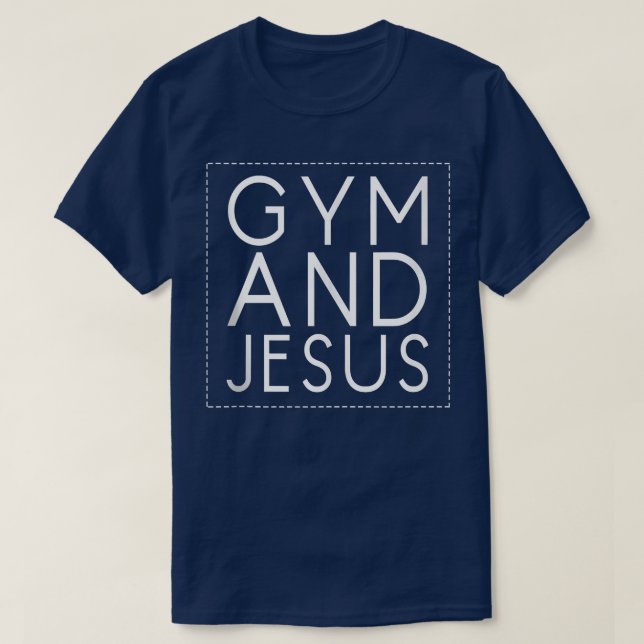 Camiseta Gym E Jesus, Gym 139 (Frente do Design)