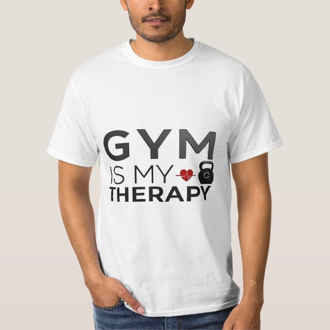 Camiseta Gym é minha terapia (Frente)