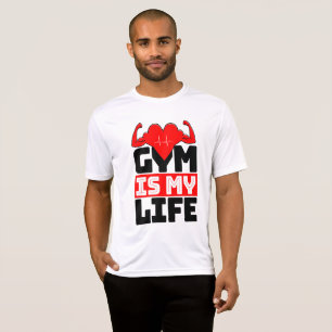 Camiseta Gym É Minha Vida