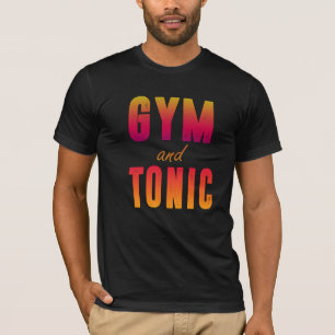 Camiseta Gym e tônico