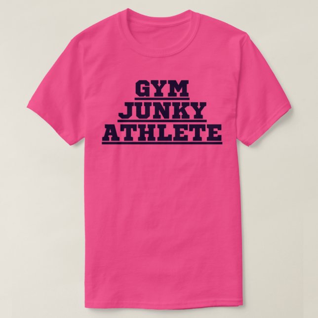 CAMISETA GYM JUNKY ATHLETE (Frente do Design)