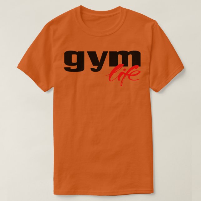 Camiseta Gym Life (Frente do Design)