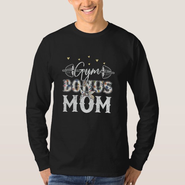Camiseta Gym Malhação Bonus Mãe Stepme Workout (Frente)
