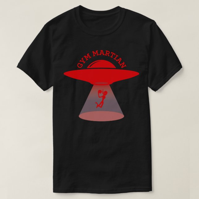 Camiseta Gym Martian Beam Tee (Frente do Design)