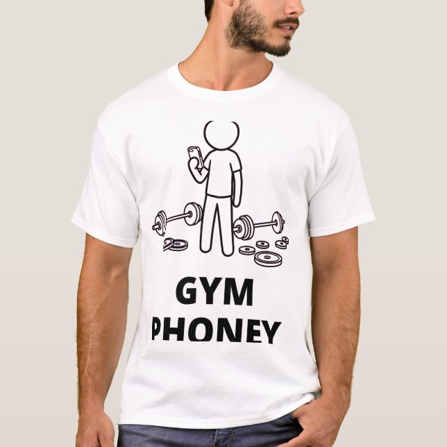 Camiseta Gym Phoney (Frente)
