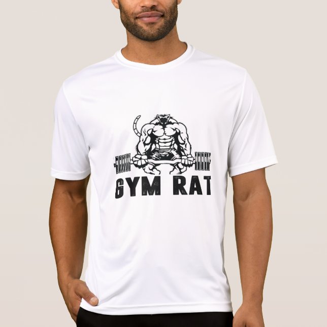 Camiseta Gym Rat (Frente)