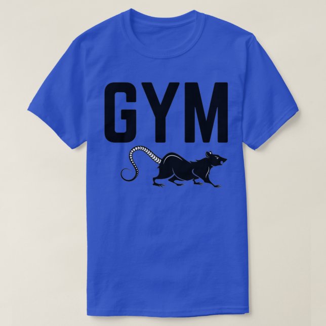 Camiseta Gym Rat 1 (Frente do Design)