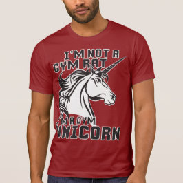 Camiseta Gym Rat - Gym Unicorn - Humor na Construção de Bac