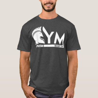 Camiseta Gym Spartan Beast On Gym Motivation Malhação Say
