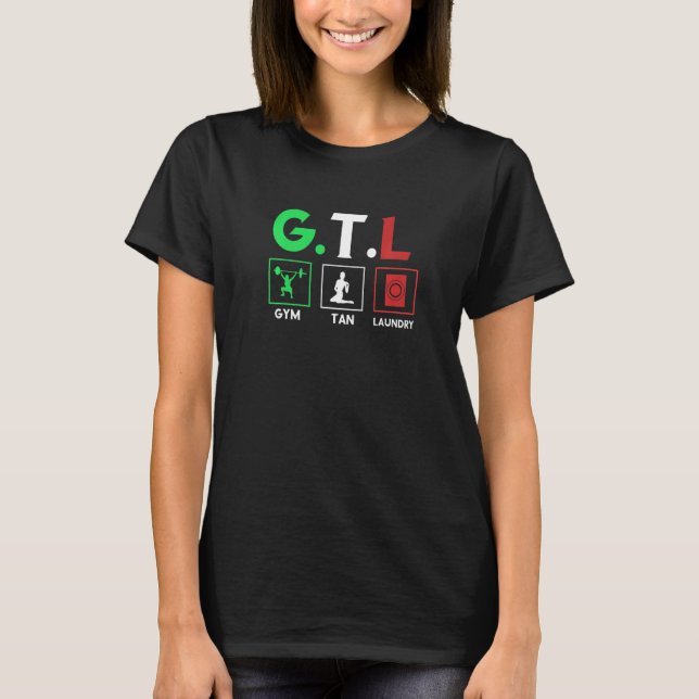 Camiseta Gym Tan Laundry GTL   (Frente)