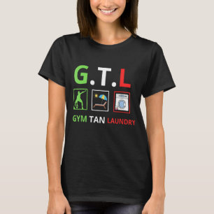 Camiseta Gym Tan Laundry GTL New Jersey Garden NJ Shore Ita