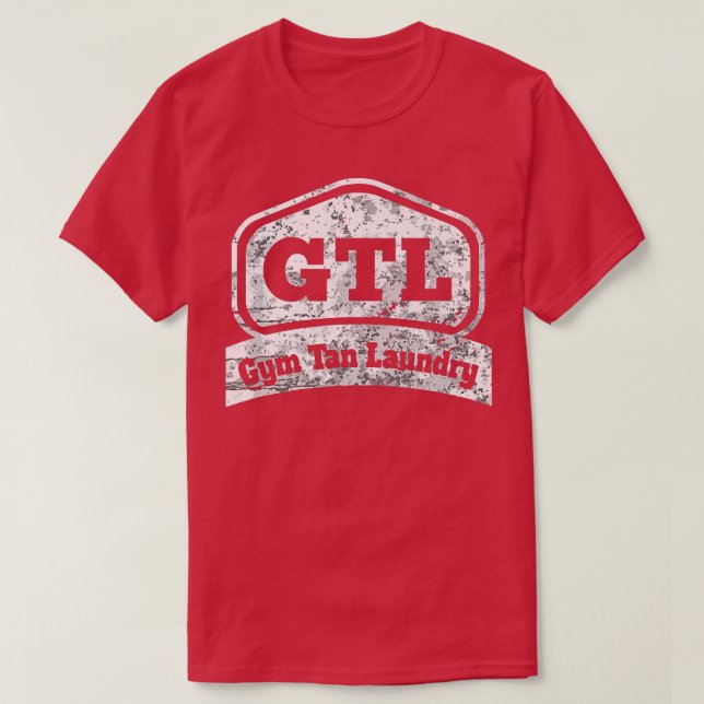 Camiseta Gym Tan Laundry Legal Gym (Frente do Design)
