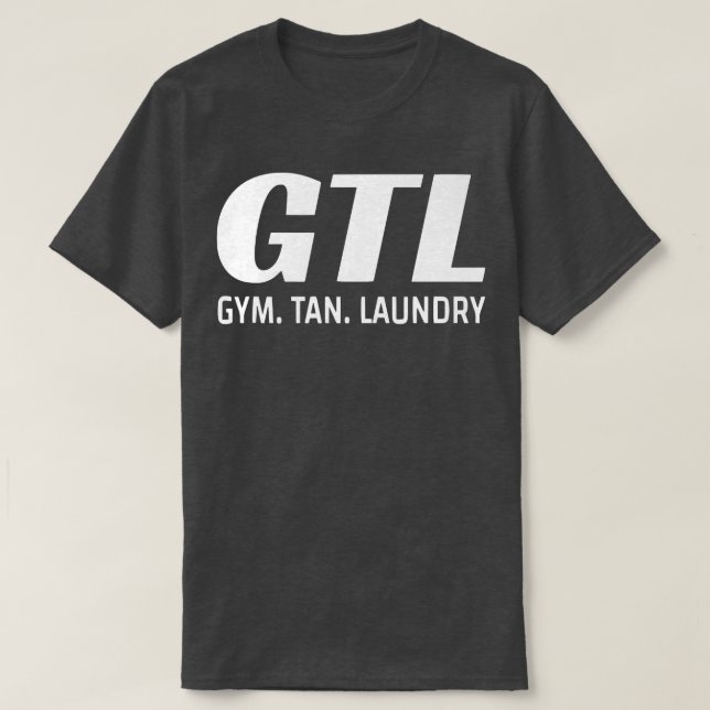 Camiseta Gym Tan Laundry T  (Frente do Design)