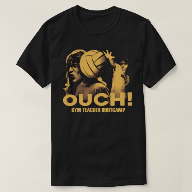 Camiseta Gym Teacher Bootcamp OUCH! (Frente do Design)