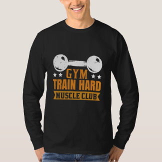 Camiseta Gym Train Duro Muscle Club