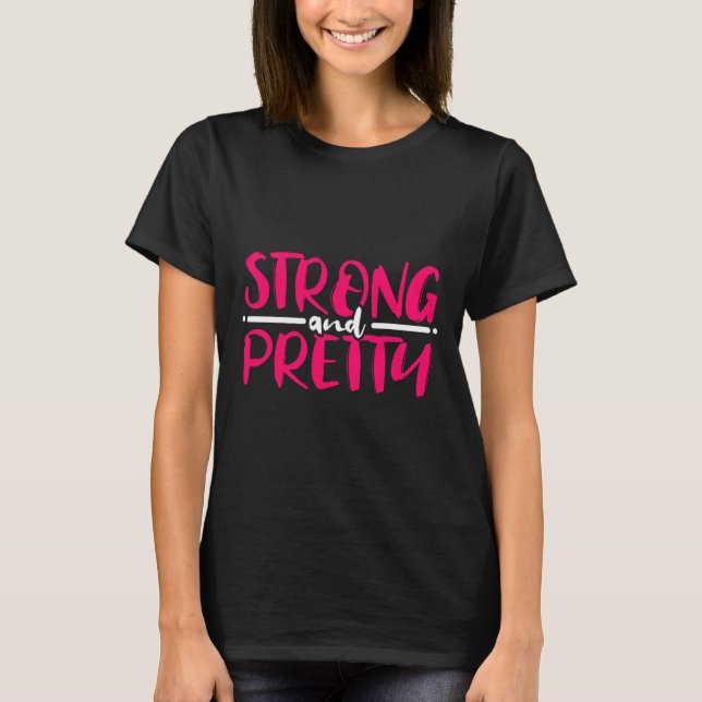 Camiseta Gym Workout Rapariga Criadora de Porte (Frente)