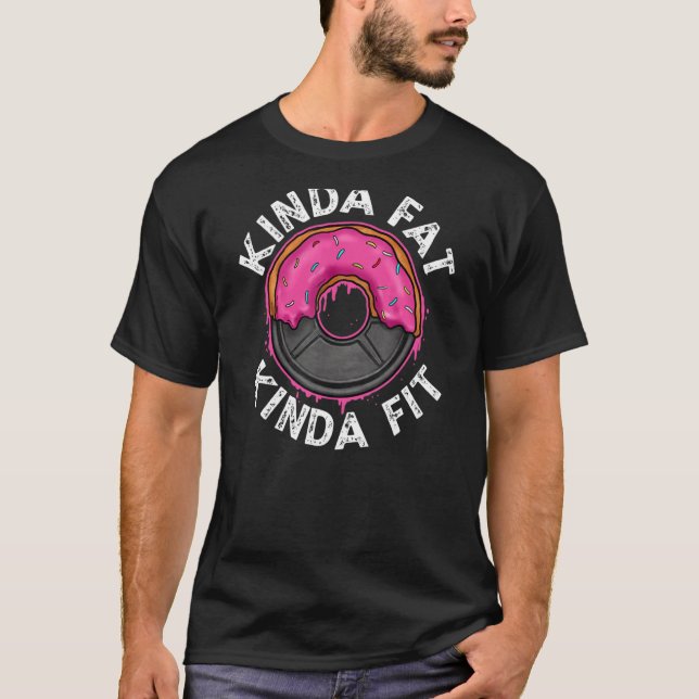 Camiseta Gym Workout Tipo Ajustado Gordo (Frente)
