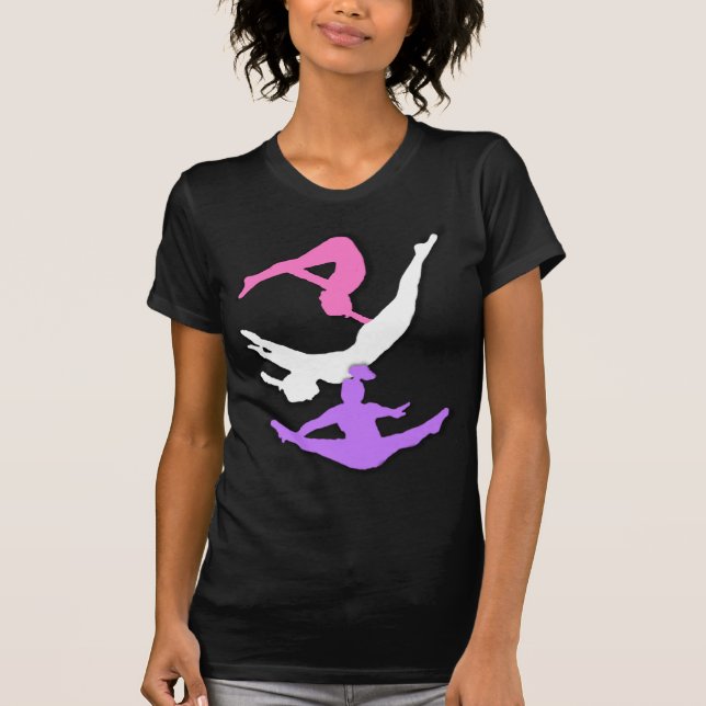 Camiseta Gymanst do trampolim (Frente)