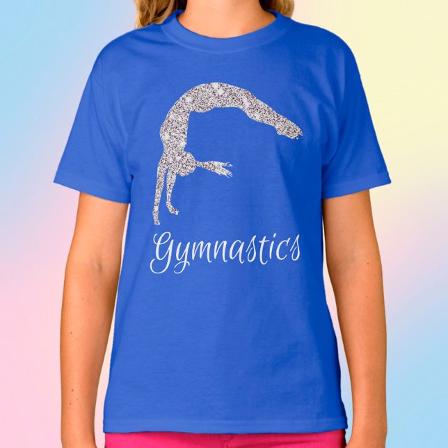 Camiseta Gymnase Shimmer das Costas Silver (Criador carregado)
