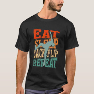 Camiseta Gymnast de Repetição do Sacudir Gymnast do Sono