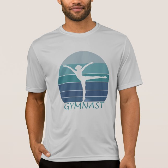 CAMISETA GYMNAST... EU AMO GINÁSTICA. (Frente)