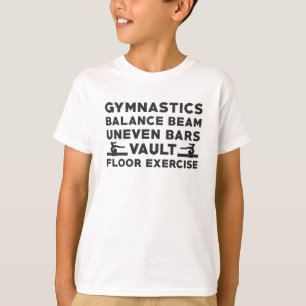 Camiseta Gymnast Gymnast Equilibra Bares Isolados